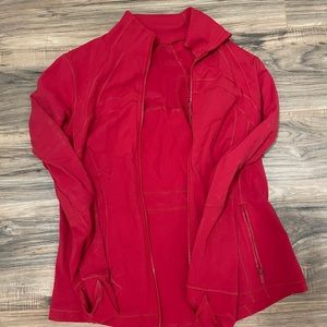 Lululemon Red Define Jacket